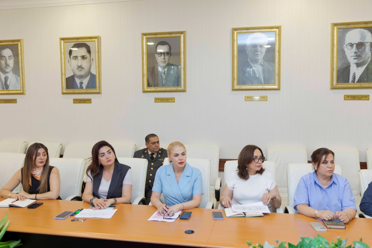 ATU-nun Rektoryanı Şurasının növbəti iclası keçirilib - FOTOLAR